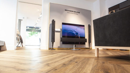 Neuer Bodenbelag bei Reisenberger Galerien, München